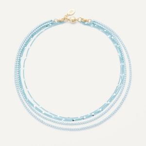 NWT MELANIA CLARA Sophie Necklace in Blue